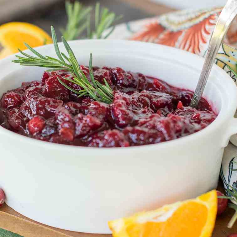 The Best Cranberry Sauce Ever