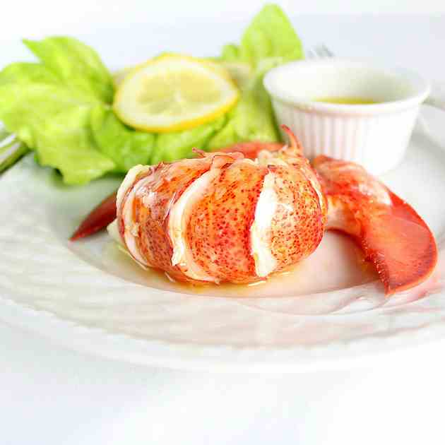 Boiled Lobster with Drawn Butter