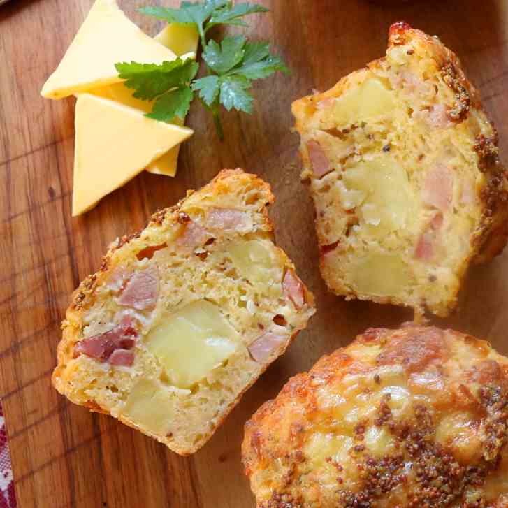 Potato, Ham, Cheddar - Wholegrain Mustard 