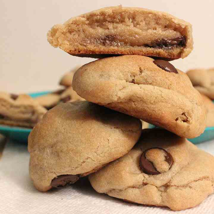 Coconut oil chocolate chip cookies