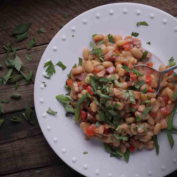 White Beans Andalusian Style
