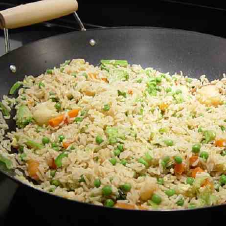 Fried Rice with Vegetable Recipe