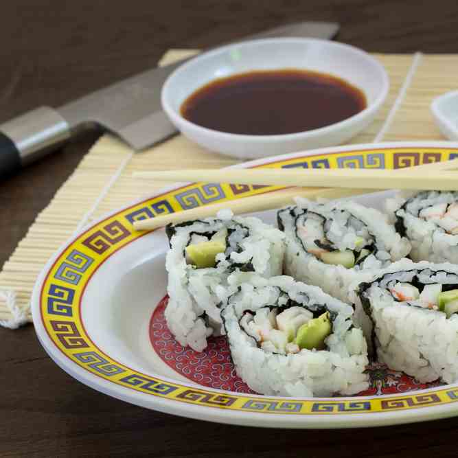 How to make sushi: California Roll