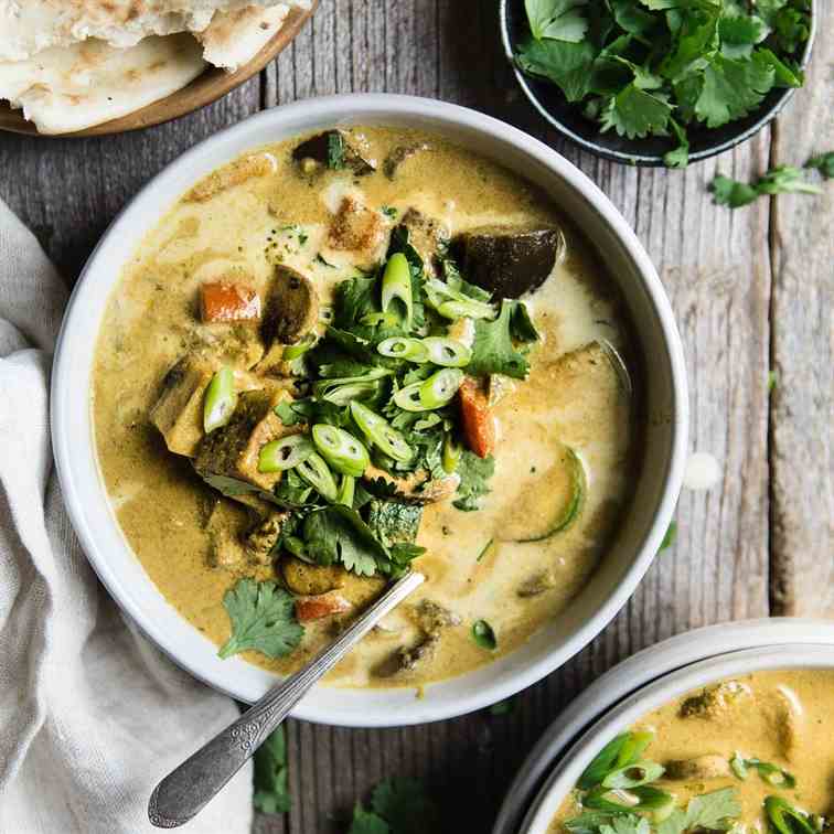 Vegetable Curry Soup