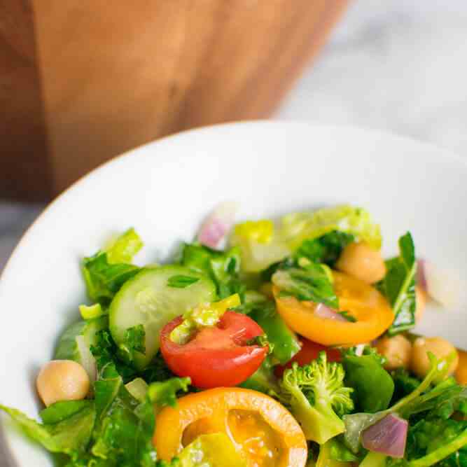 Rainbow Mediterranean Salad