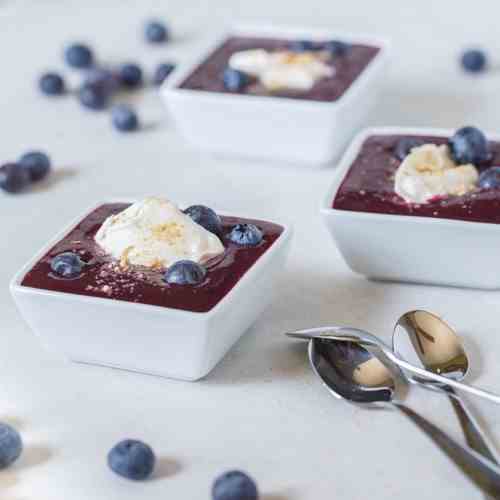 Blueberry-Thyme Soup