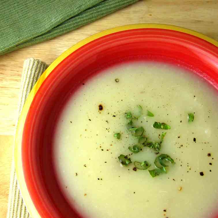 Creamy Turnip Potato Soup