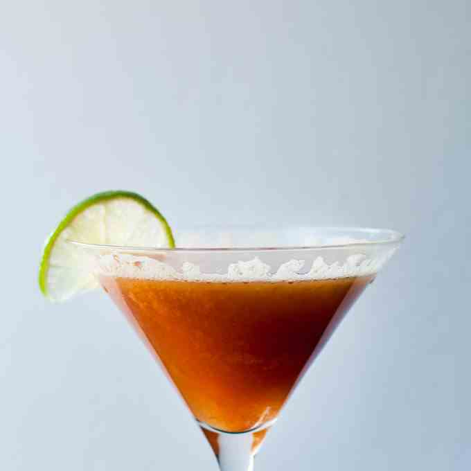Refreshing Persimmon Cocktail