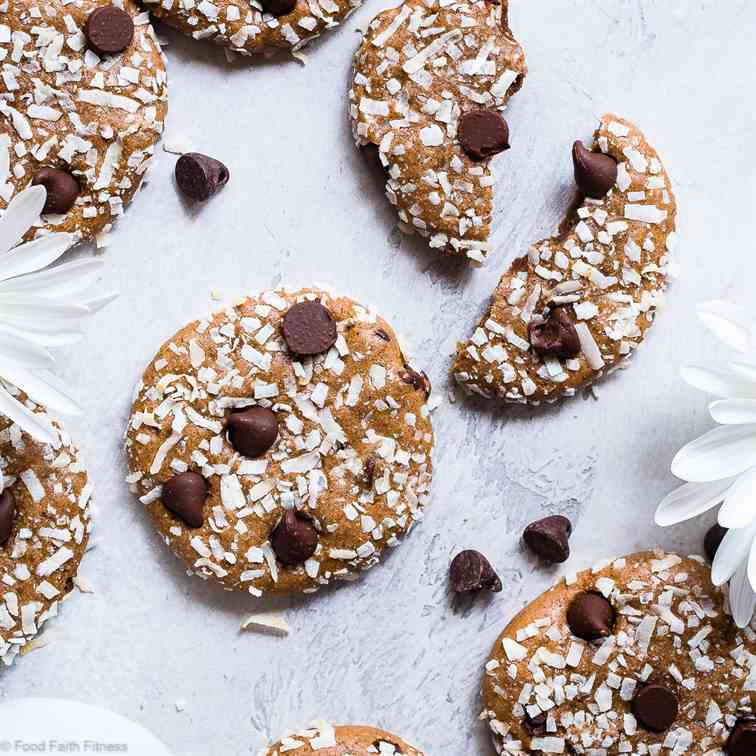 Coconut Almond Protein Cookies