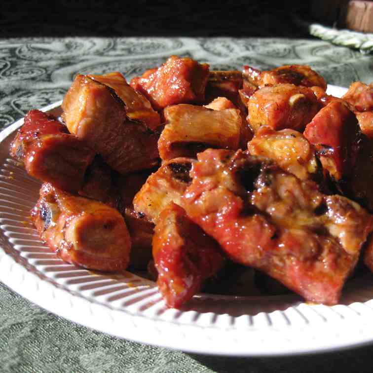 Spicy Apple Cider Riblets