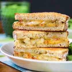 Parmesan Crusted Grilled Chicken & Cheese