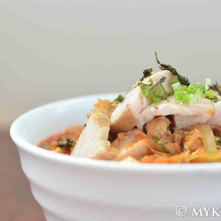 Korean Kimchi Jjigae (Spicy Kimchi Stew)