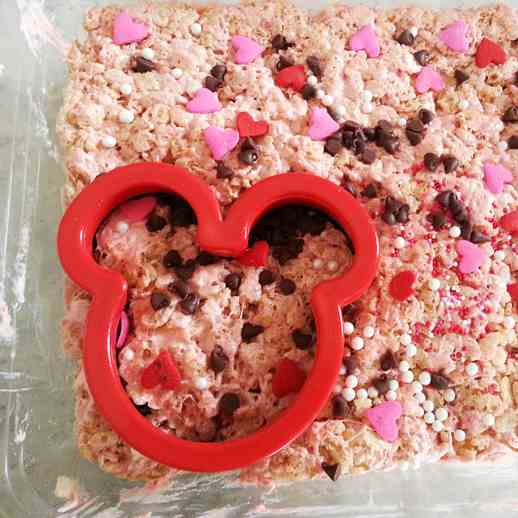 Minnie Mouse Rice Krispie Treats Recipe