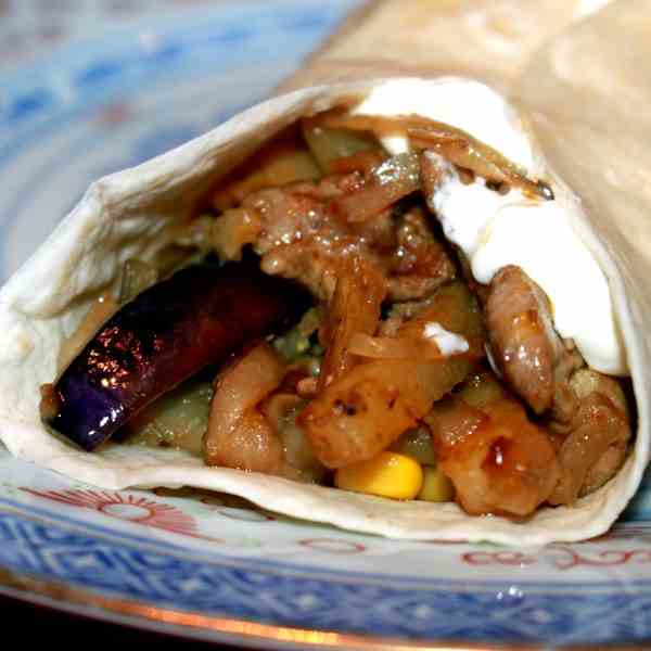 Burrito with Pork