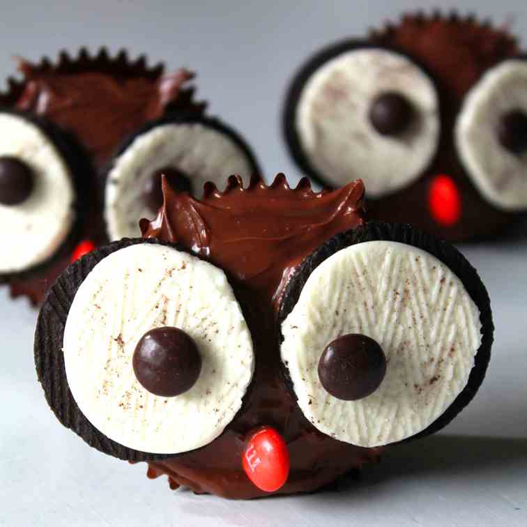 Halloween Owl Cupcake
