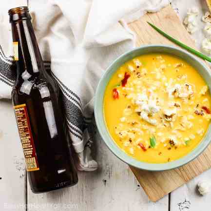 GF Slow Cooker Beer Cheese Soup