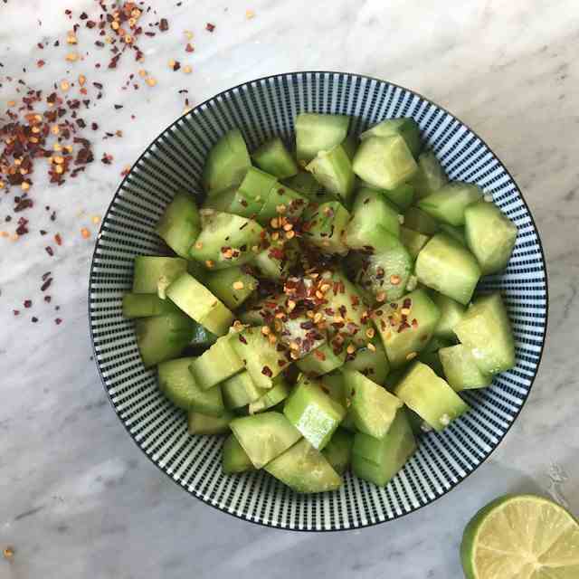 Thai-style Cucumber Salad 