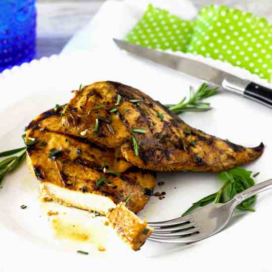 Grilled Chicken and the Best Marinade