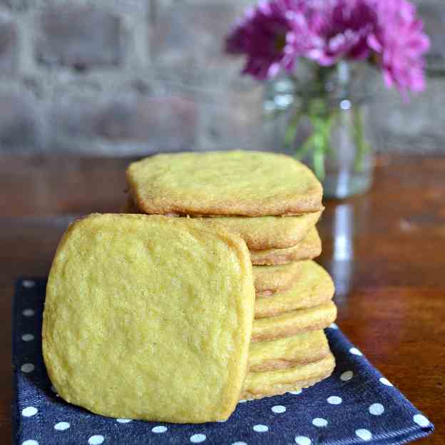 Curry Shortbread Cookies