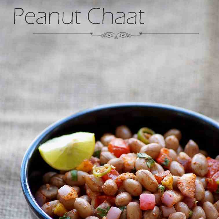 Peanut Chaat Recipe