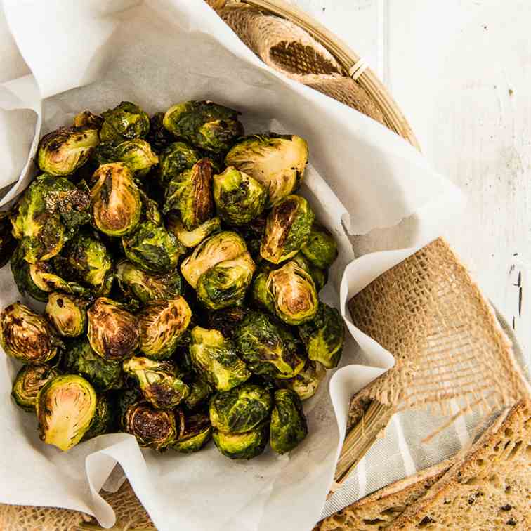 Brussels Sprouts with Plum Sauce