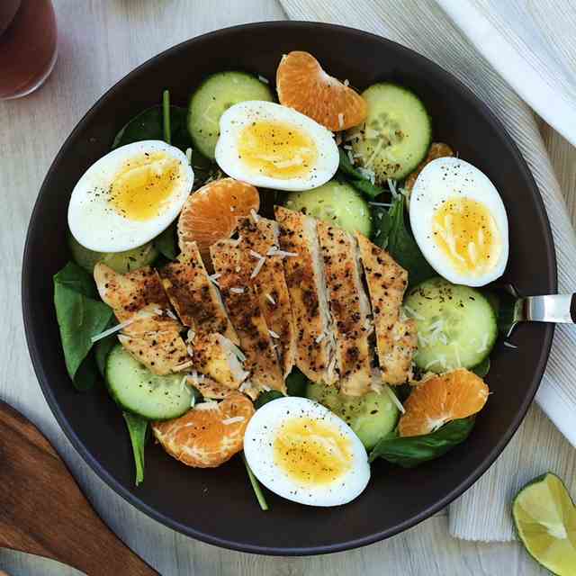 Spinach Chicken Salad