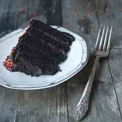 Black Velvet Layer Cake