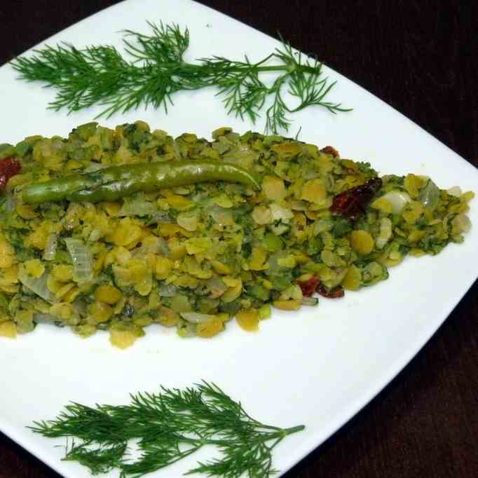 Tempered Beans & Lentil with Dill