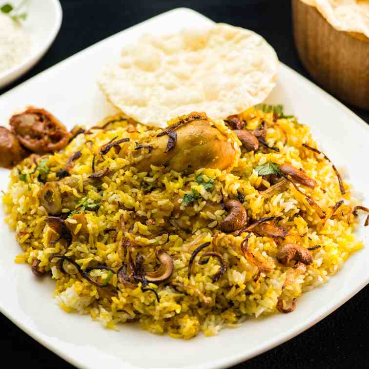 Thalassery Chicken Biriyani
