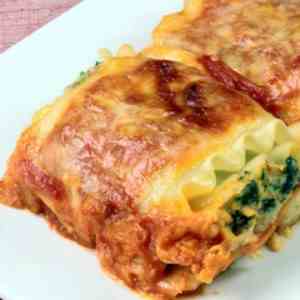 Healthy Lasagna Rolls