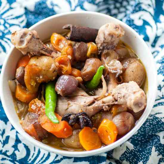 Homemade One-pot Chicken Stew