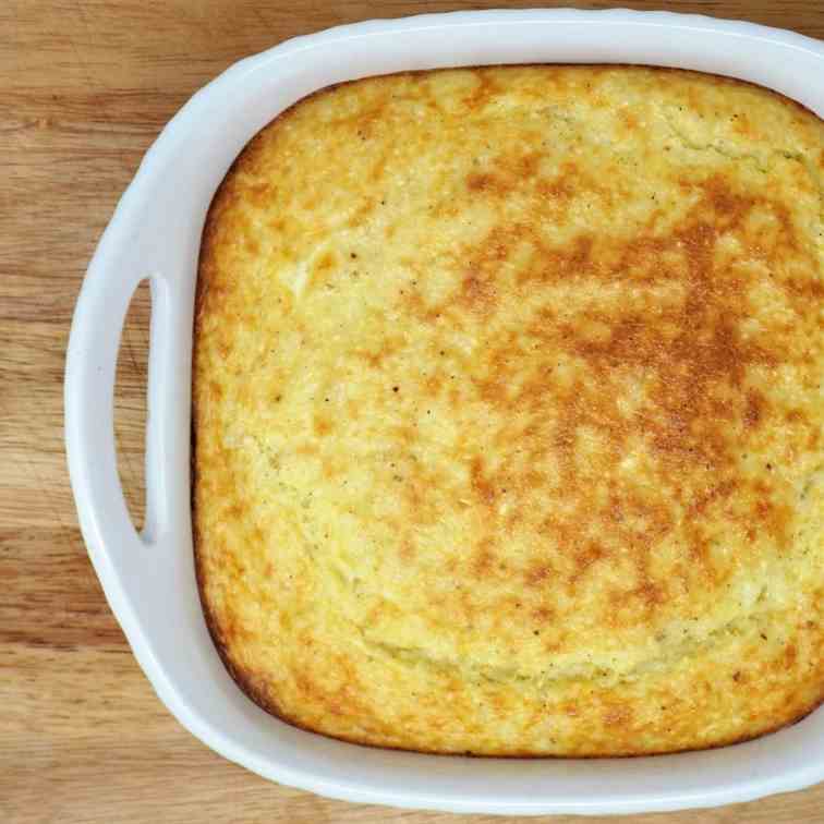 Baked White Cheddar Grits