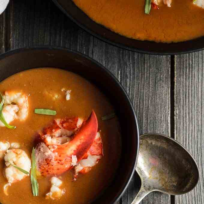 classic lobster bisque