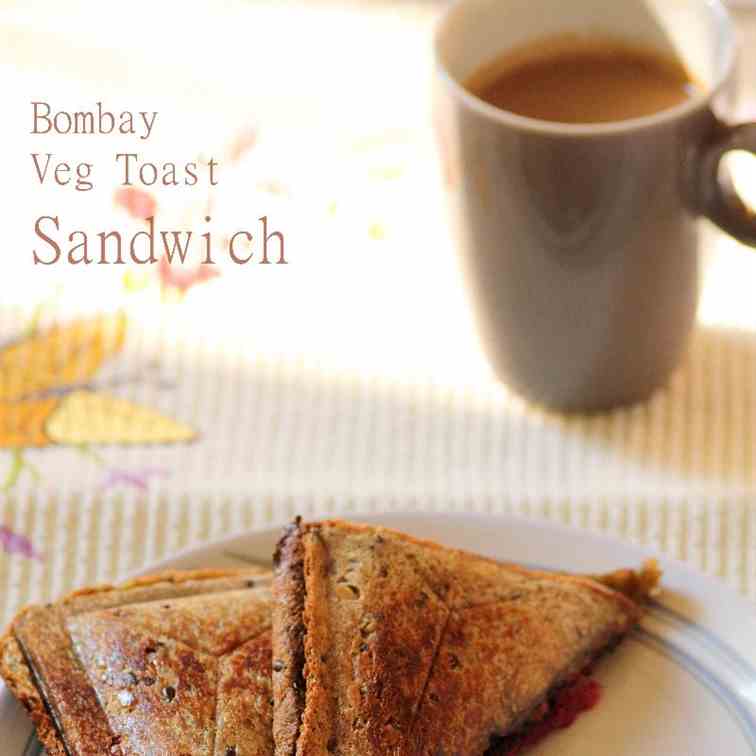 Bombay Veg Toast Sandwich