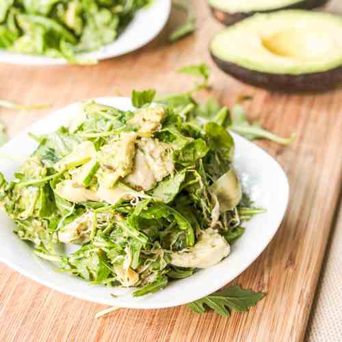 Artichoke Avocado and Alfalfa Salad