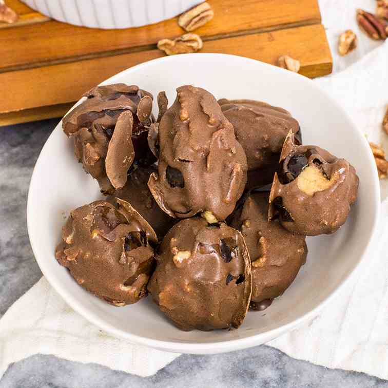 Homemade Snickers Bites