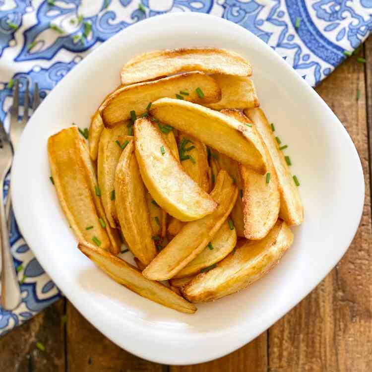 Perfect Golden Fried Potatoes