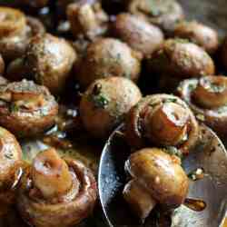 Oven Roasted Mushrooms with Butter