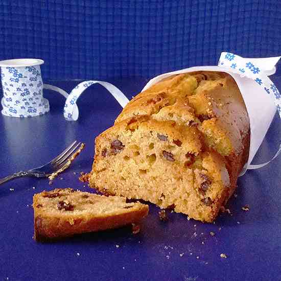 Pear and Honey Moist Loaf