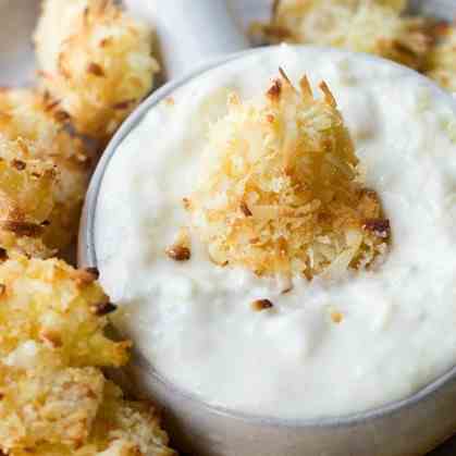 coconut shrimp and pineapple dipping sauce