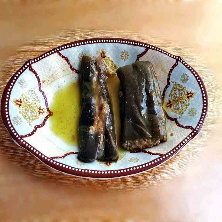 Makdous - Pickled Eggplant
