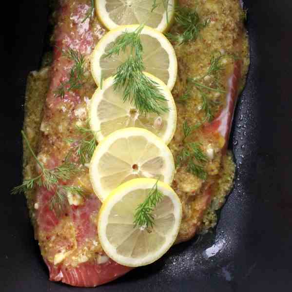 Salmon from the oven