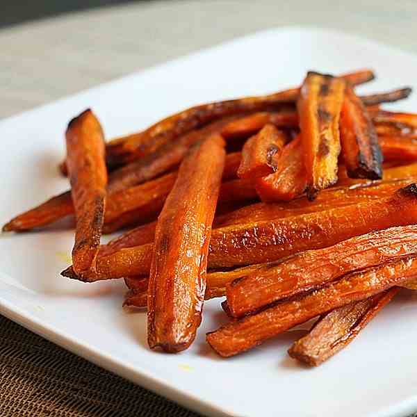 Diabetic Carrot French Fries