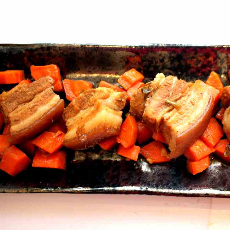 Pork Belly with Carrots