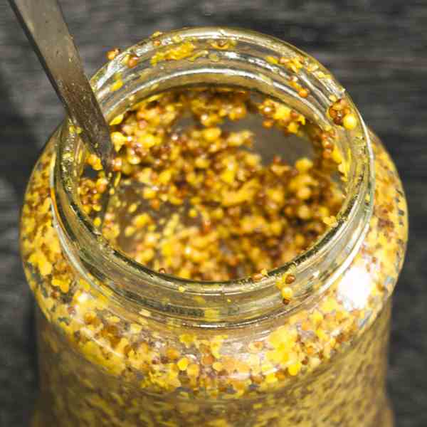 Whole grain mustard