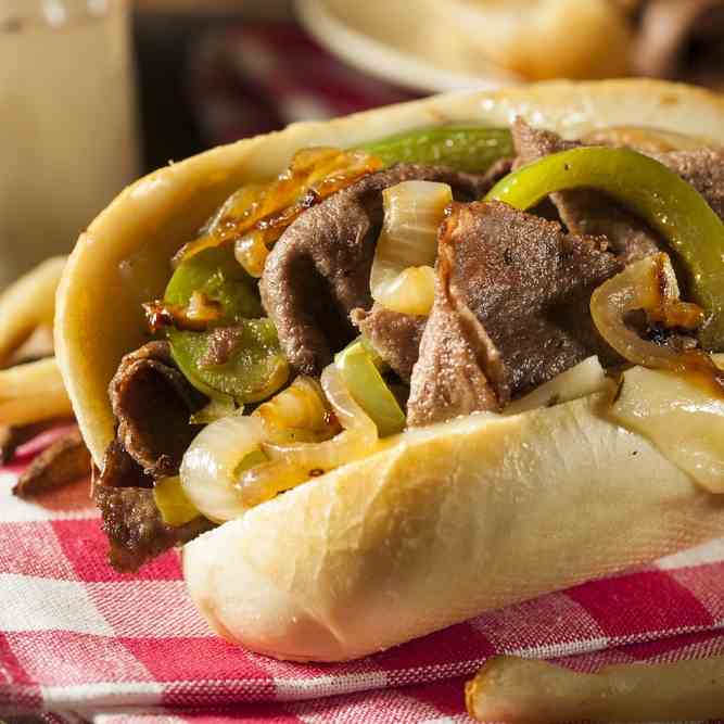 How To Make Philly Cheese Steak Sandwich 