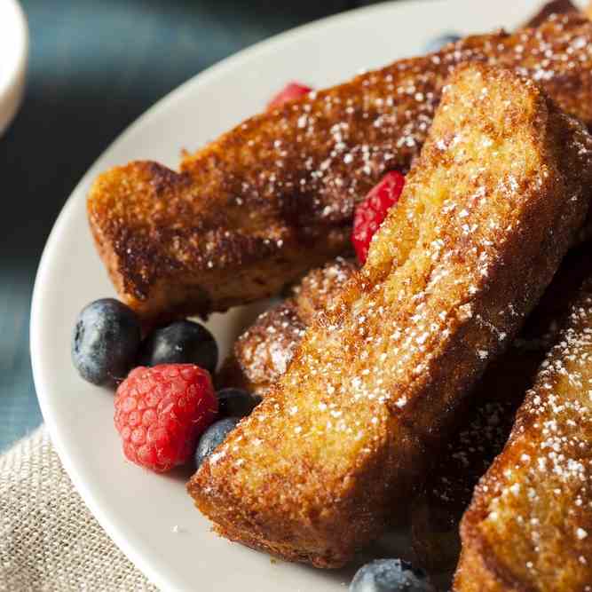 Air Fryer French Toast Soldiers