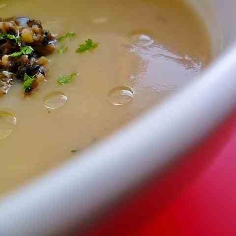 Jerusalem artichoke soup