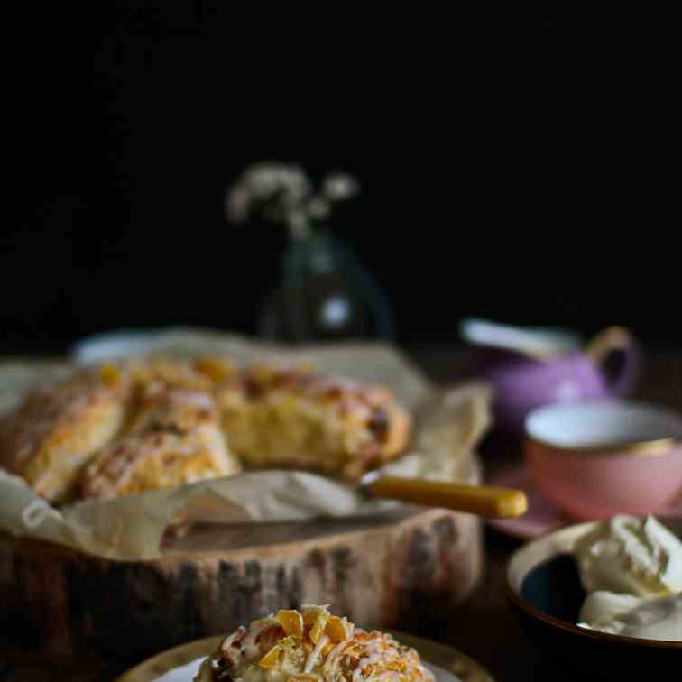 Incredibly Soft Date - Ginger Scone