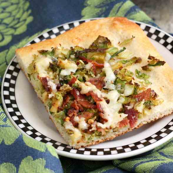 Brussels Sprouts - Bacon Pizza